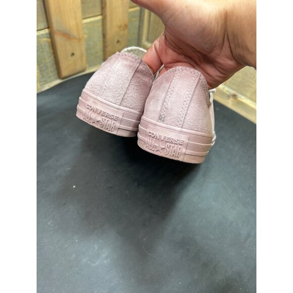 Converse Womens Chuck Taylor All Star Ox Size 9 Burnished Lilac Suede Low Tops - Picture 7 of 11